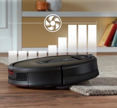 iRobot Roomba 980 mit Turbo auf Teppich